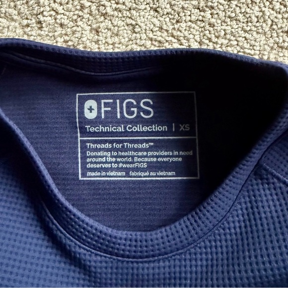 **SOLD** Figs Waffle Underscrub - Picture 4 of 5